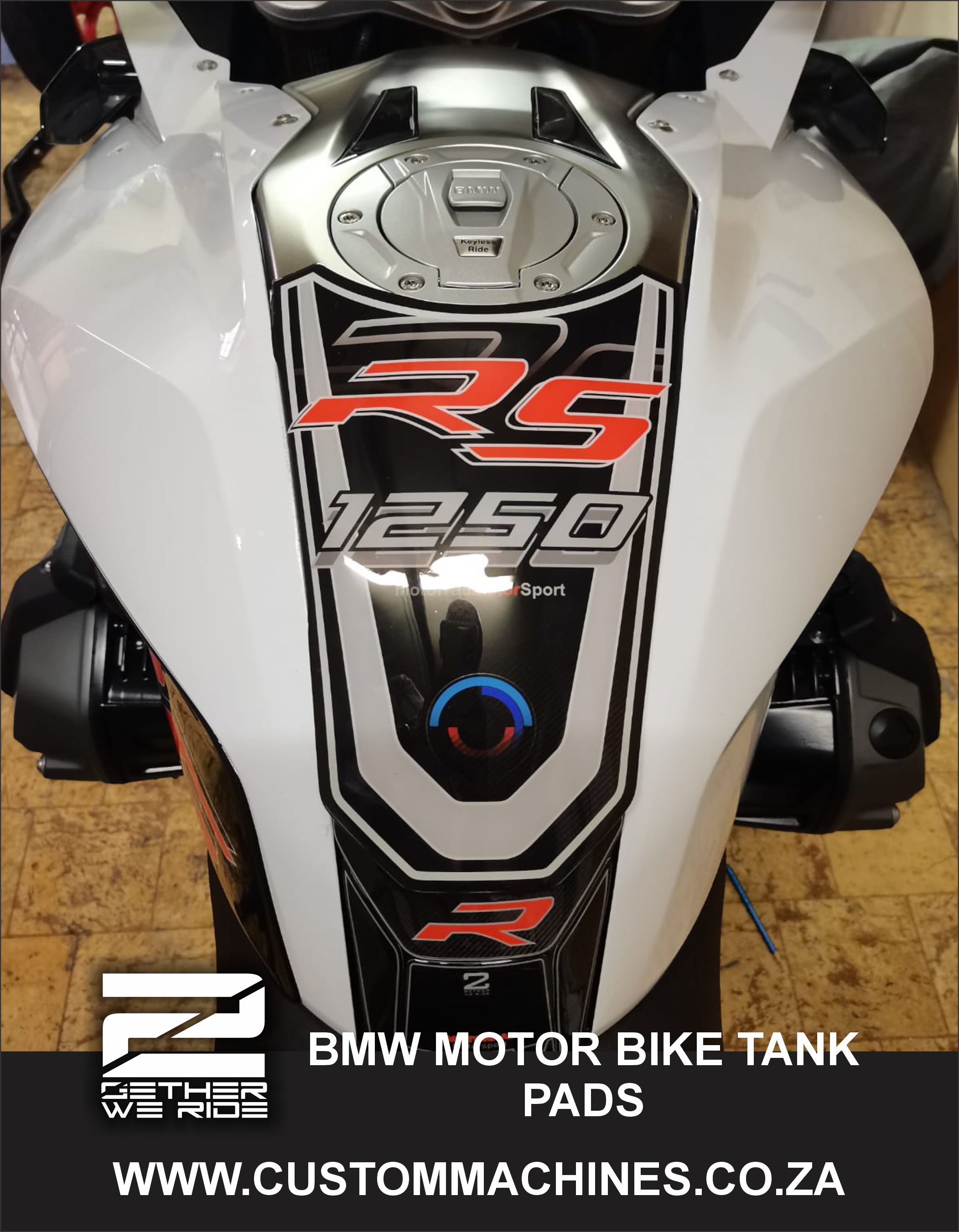 BMW Motor Bike Tank Pads